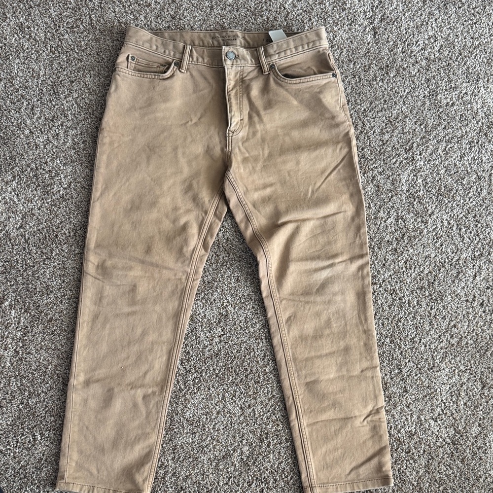 Banana Republic Tan Chinos